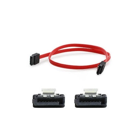 Add-On Addon 46Cm (1.5Ft) Sata Male To Male Flexible Red Cable SATAFLEX18